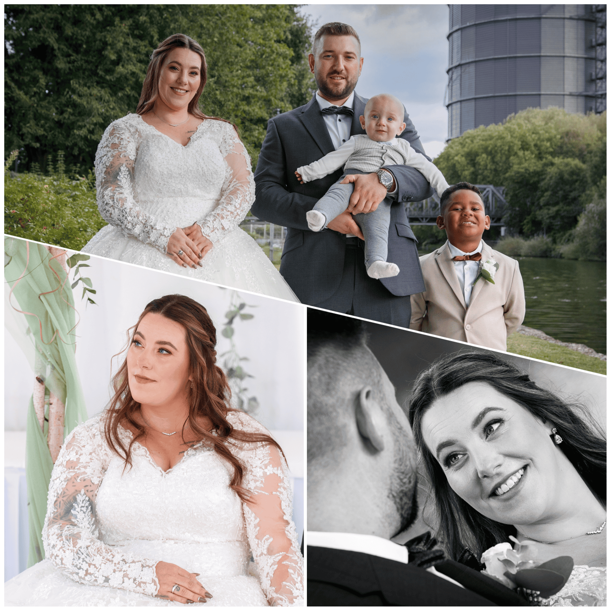 Collage Hochzeitsreportage