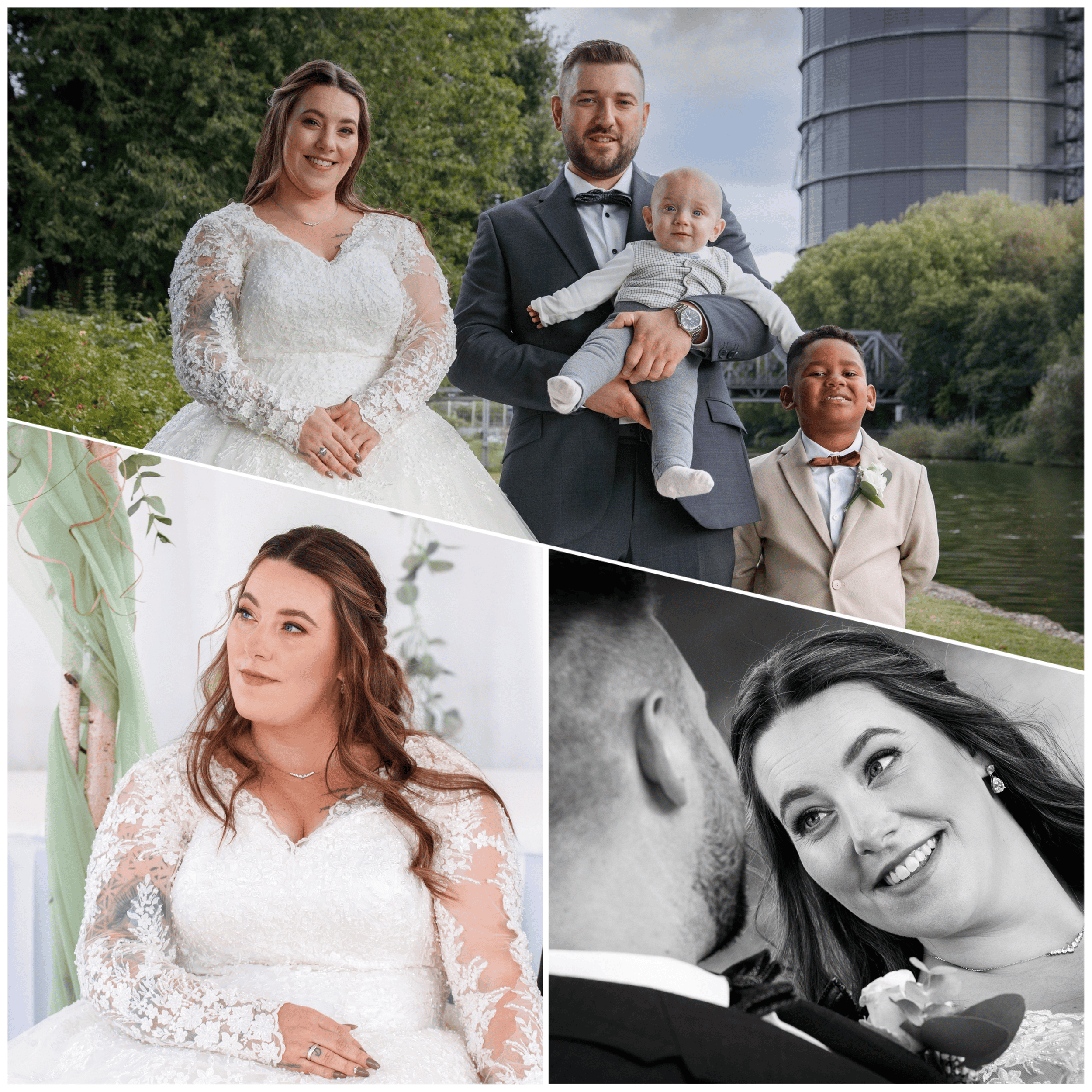 Collage Hochzeitsreportage
