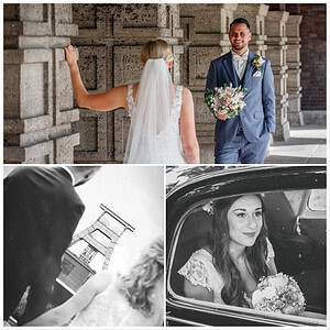 Hochzeitsfotografie bei Feenstaub Entertainment mit Braut und Bräutigam, emotionalen Momenten und stimmungsvollen Bildern.