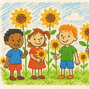 Fotoshooting Kitarino Sonnenblumen