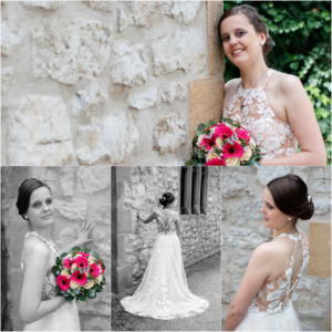 Hochzeitspaar pur Fotoshooting