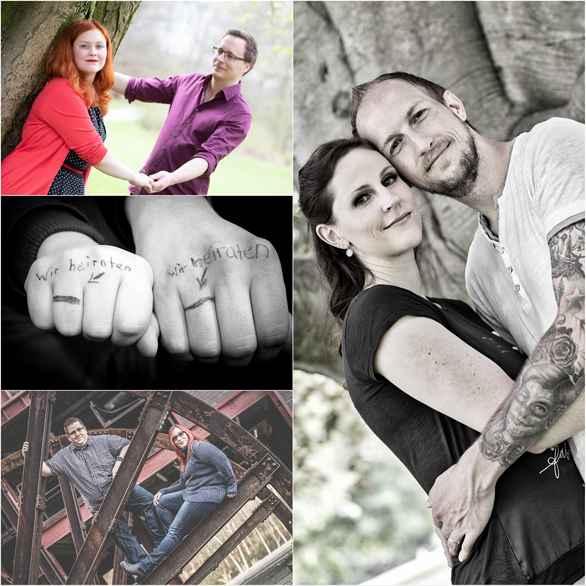 Save-the-Date Fotoshooting
