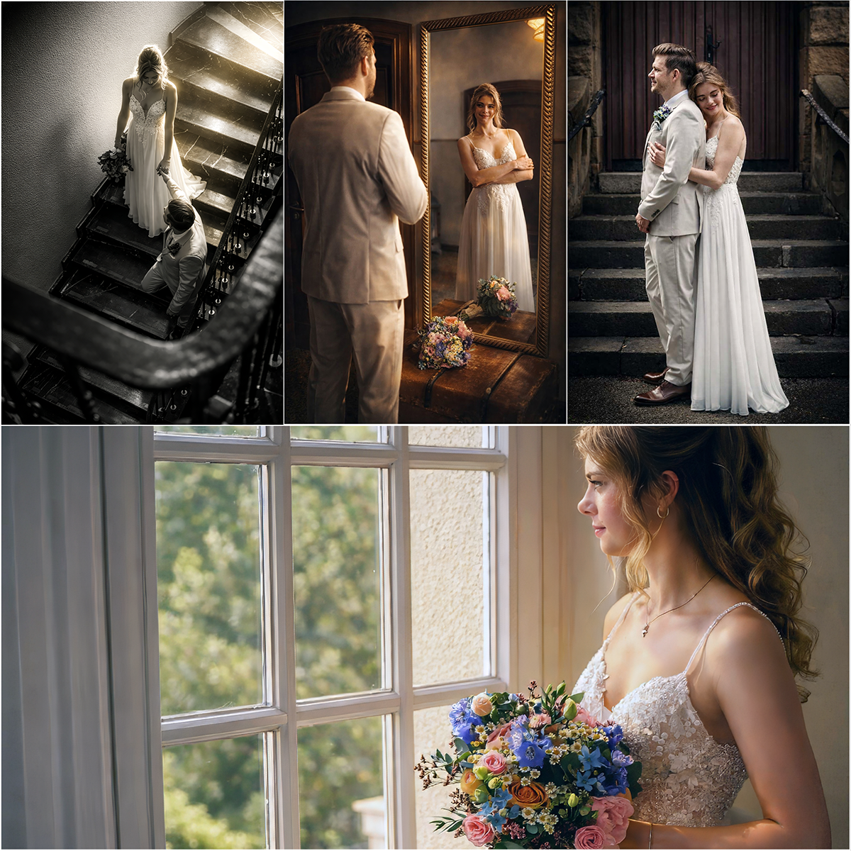 Das Hochzeitsfotoshooting Paket M