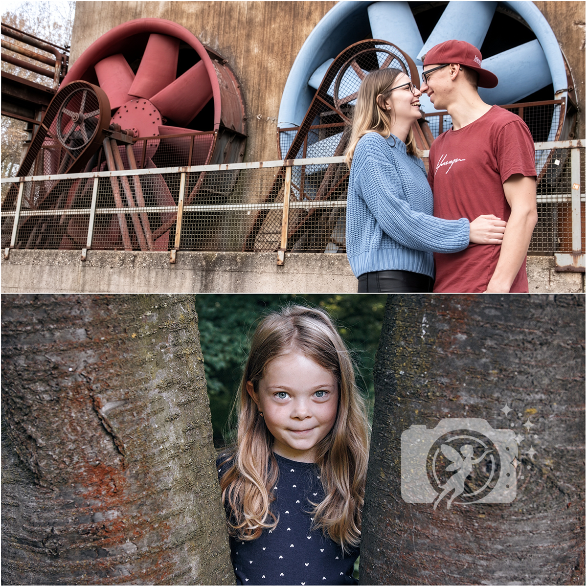 Portrait Paar Familienfotoshooting