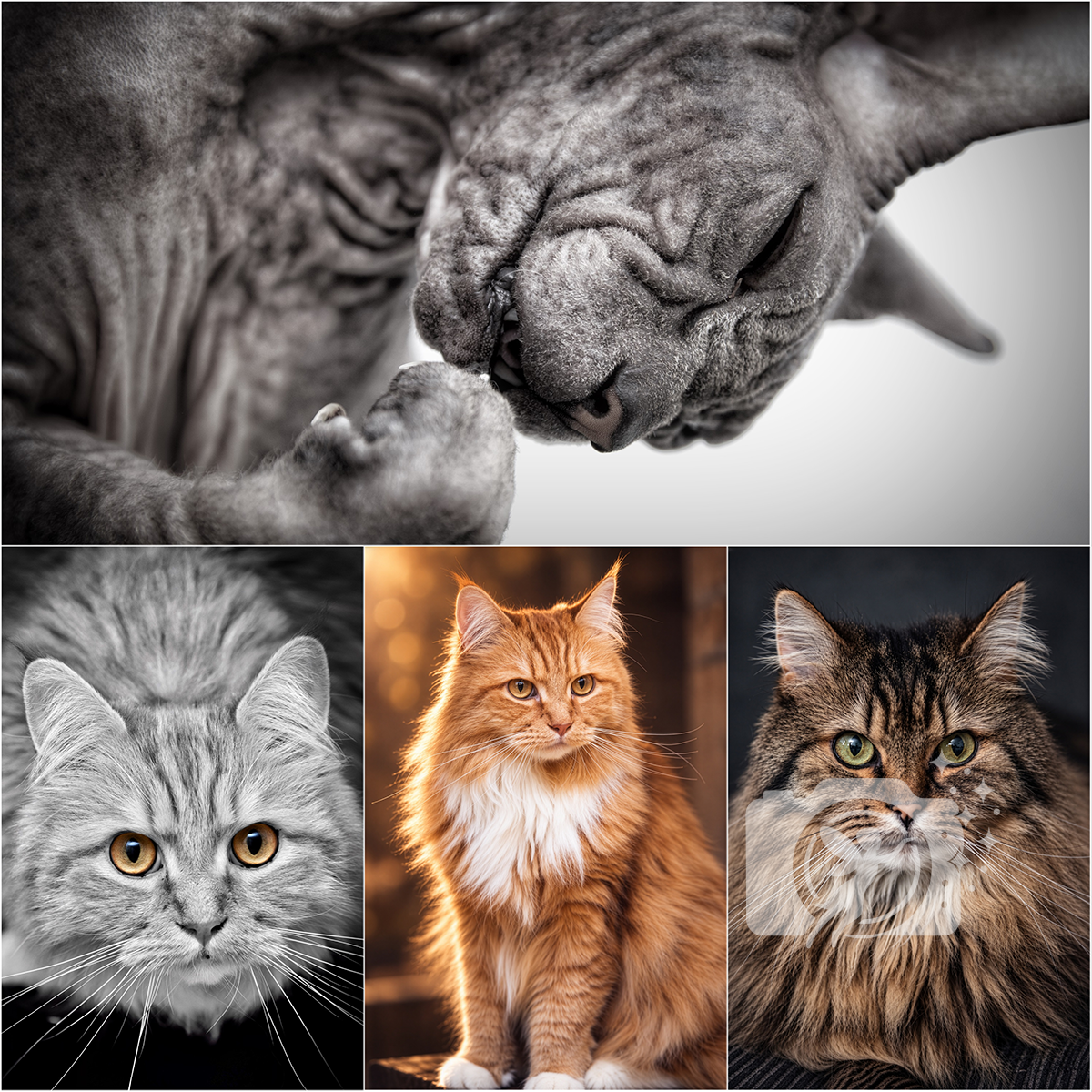 Homefotoshooting Katzenfotos mit Charakter