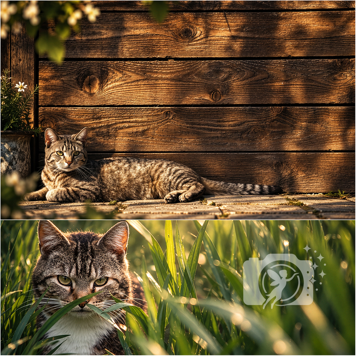 Homefotoshooting Katzenfotos mit Charakter
